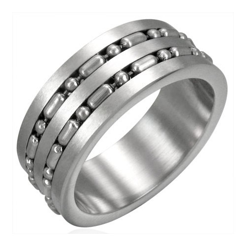 Ocelový prsten - RHB024BA