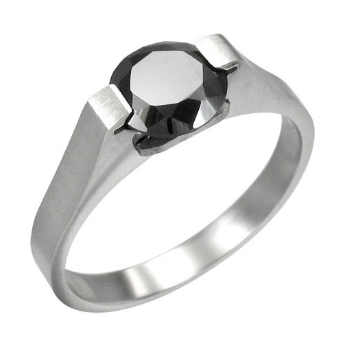 Ocelový prsten - XRB009BA