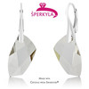 SPERKYLA - Stříbrné rhodiované náušnice ryzost 925/1000 se Swarovski® crystals