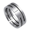 Ocelový prsten - RSSO327