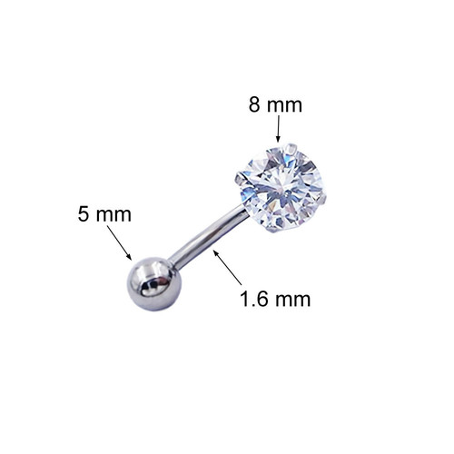 ŠPERKYLA.CZ • Piercing - Piercing - 3PPU197 - 8 x 1.6 mm - 2g