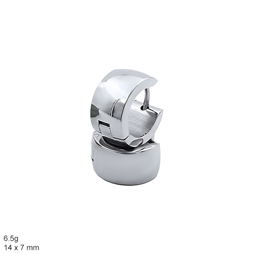 ŠPERKYLA.CZ • Náušnice - 3NE32462 - Huggie - 14 x 7 mm - 6.5g