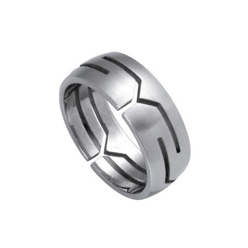 Ocelový prsten - RSSO328