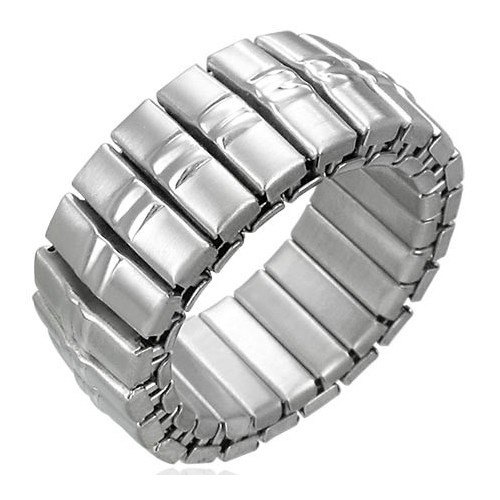 Ocelový prsten - RWS002BA