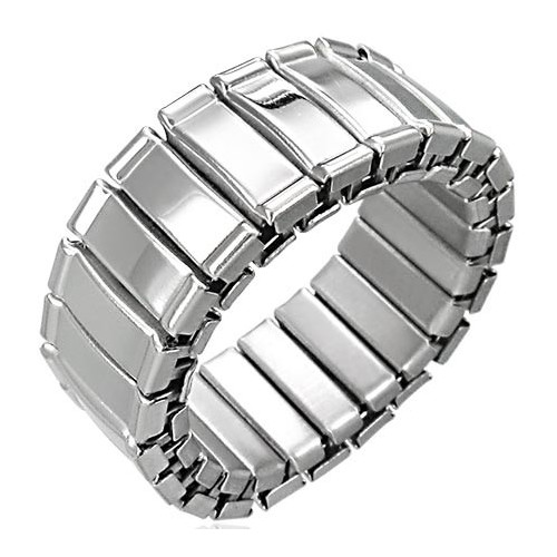 Ocelový prsten - RWS003BA