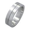 Ocelový prsten - RSST05