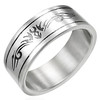 Ocelový prsten - PRB084BA
